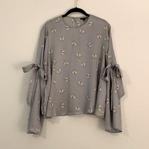 Topshop Butterfly Top